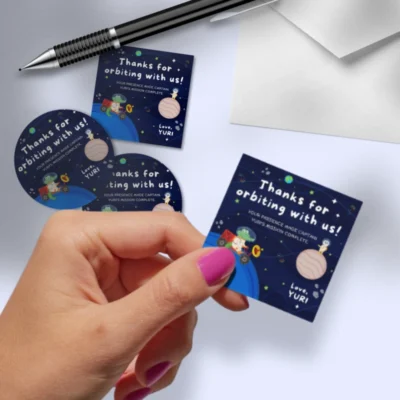 Birthday Party Favor Tag
