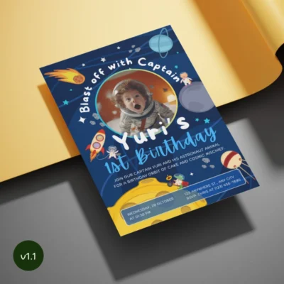 Kids Birthday Invite