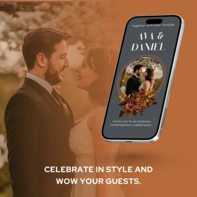 Industrial Chic Wedding E-Invite