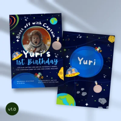 Kids Birthday Invite