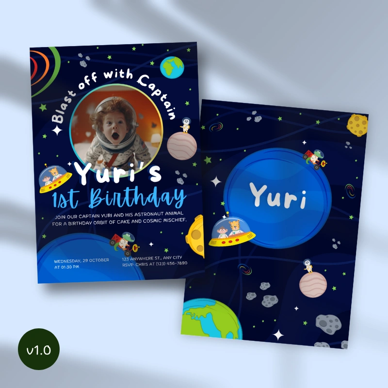 Kids Birthday Invite