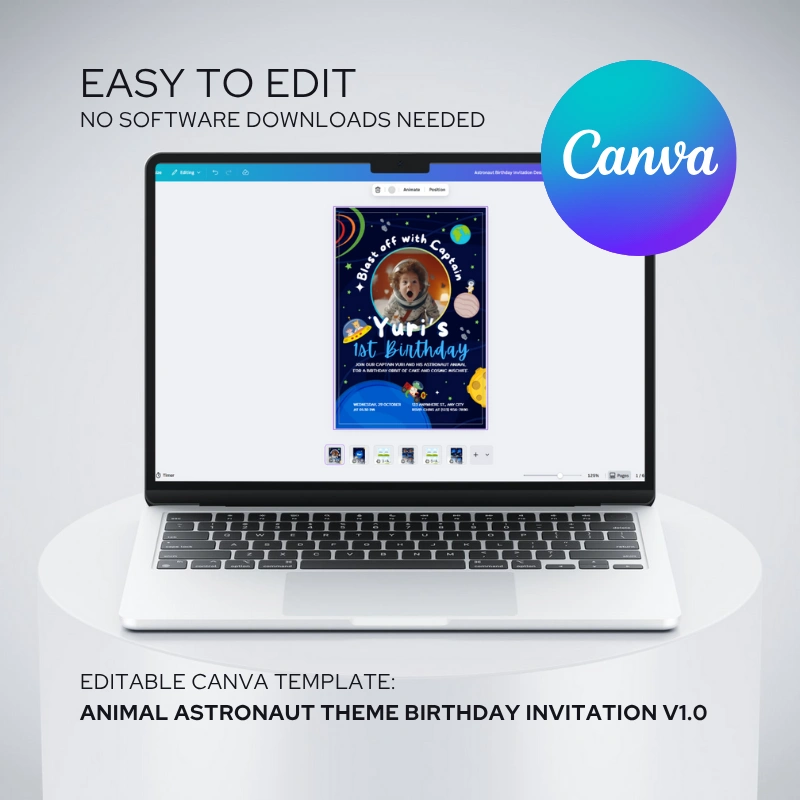 Kids Birthday Invite