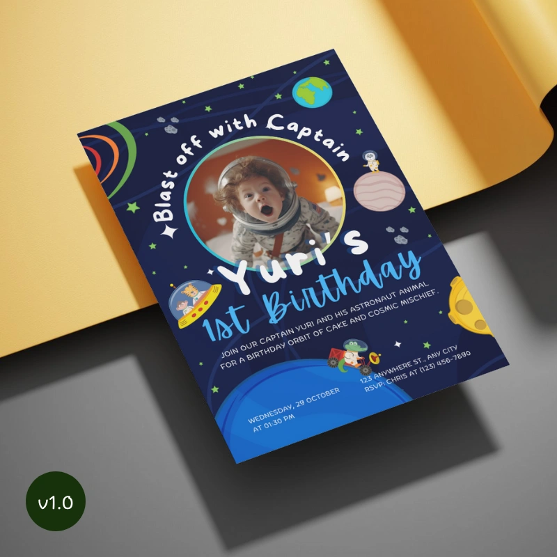 Kids Birthday Invite