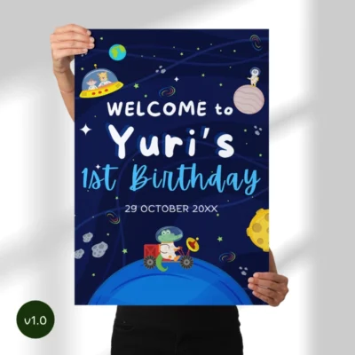 Party Welcome Sign