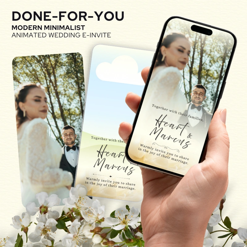 Done For You Wedding E-Invite v1.0