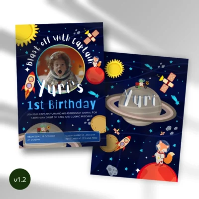 Kids Birthday Invite
