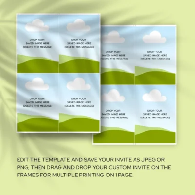 Kids Birthday Invite 3yo Cute Dinosaur Theme v1.0