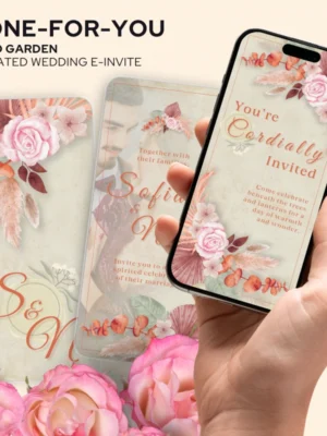 Boho Garden Wedding E-Invite v1.0