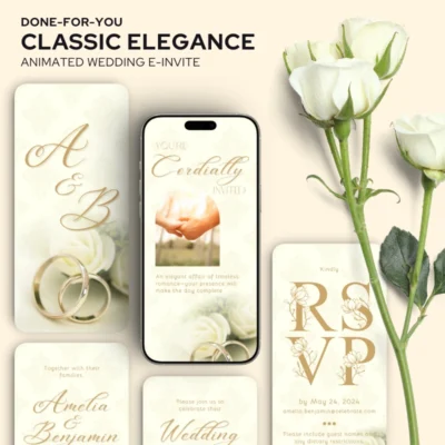 Classic Elegance Wedding E-Invite v1.0
