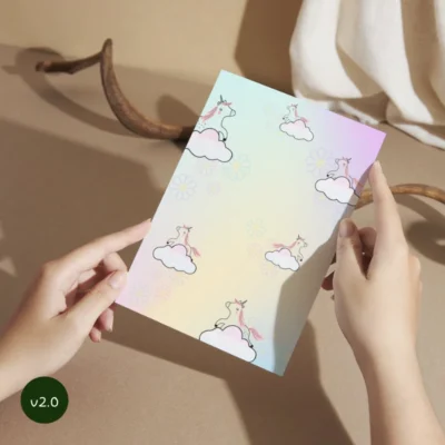 Kids Birthday Invite Unicorn Theme v2.0
