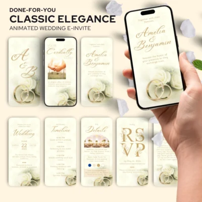 Classic Elegance Wedding E-Invite v1.0