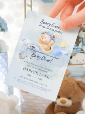 Baby Shower Invitation Bear Theme v1.0