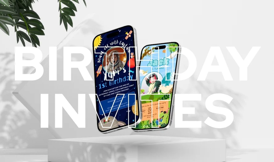 birthday invite ftrd video